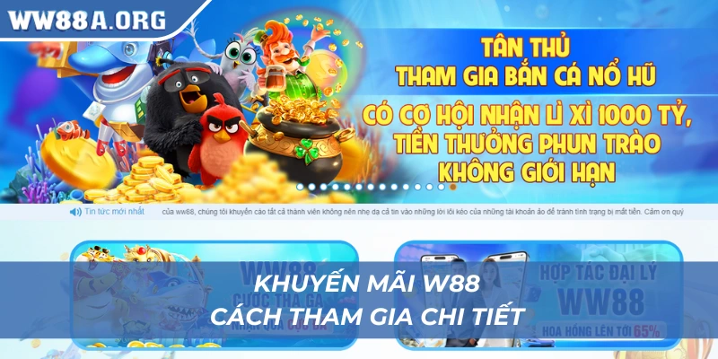 Cách tham gia khuyến mãi WW88 đơn giản cho người chơi